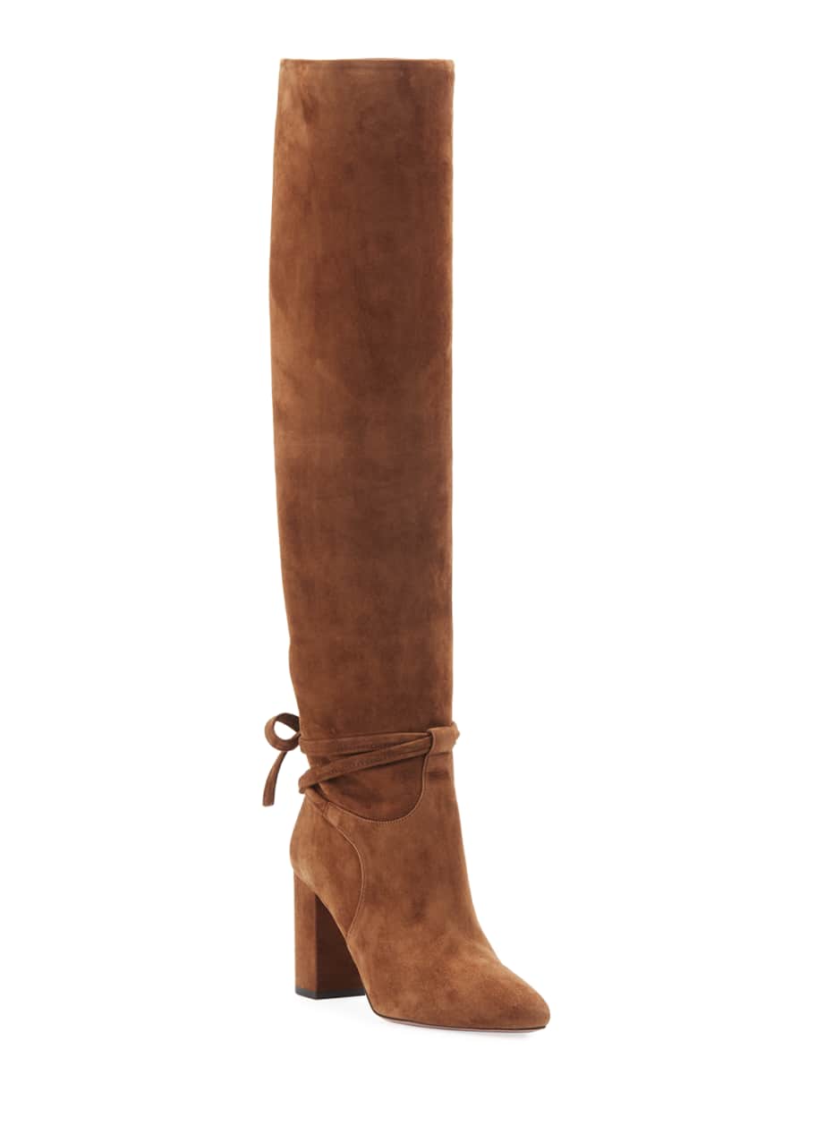 Image 1 of 1: Milano Scrunched Knee-High Boots