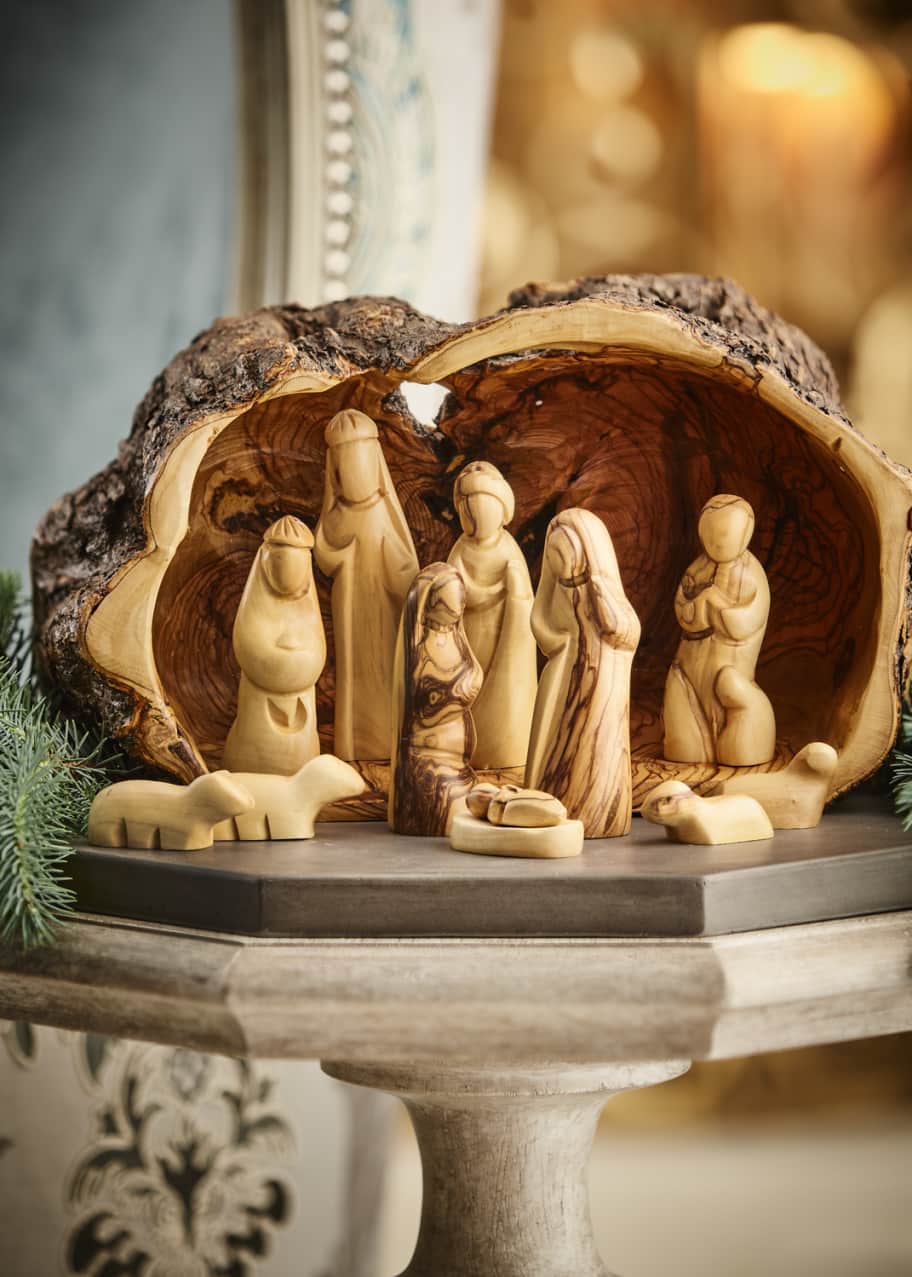 Bethlehem Star Cave and Nativity Set Bergdorf Goodman