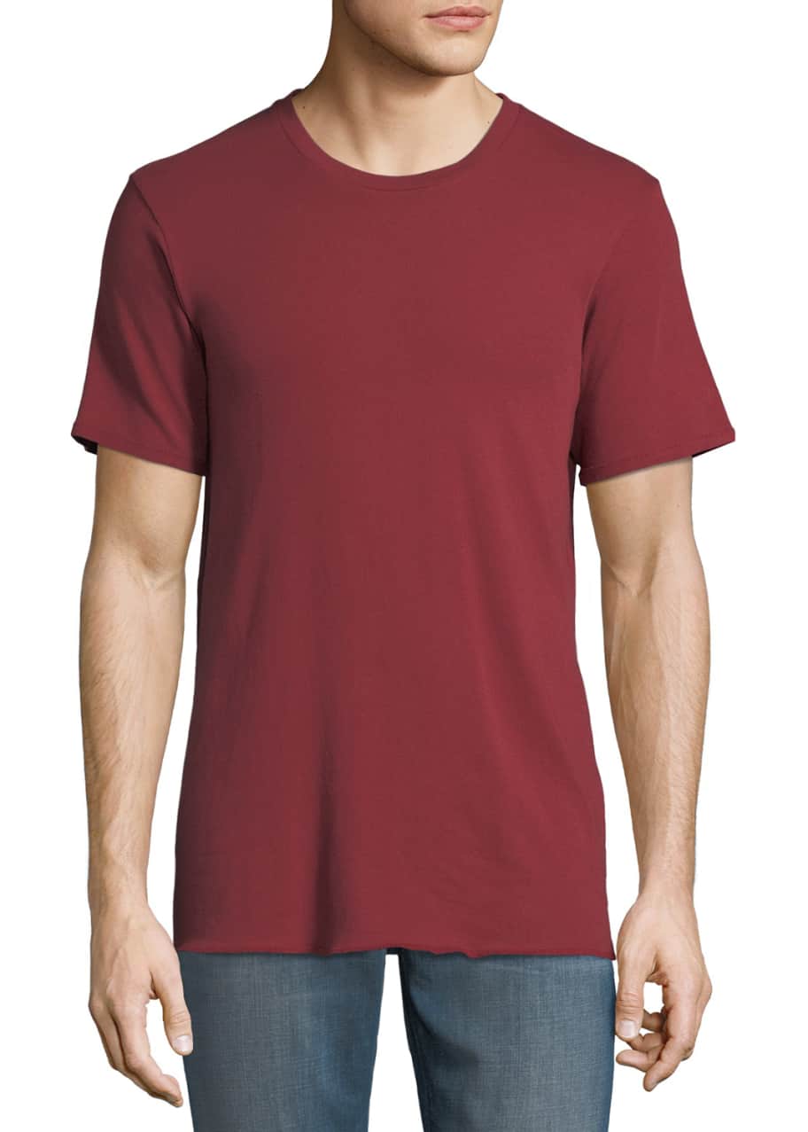 Image 1 of 1: Men's Avus Raw-Hem T-Shirt