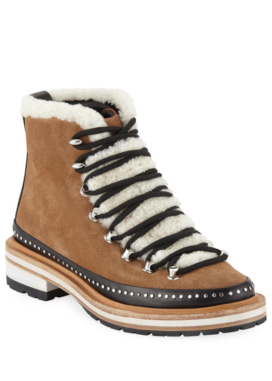 Rag & Bone Compass Mixed Media Hiker Boots - Bergdorf Goodman