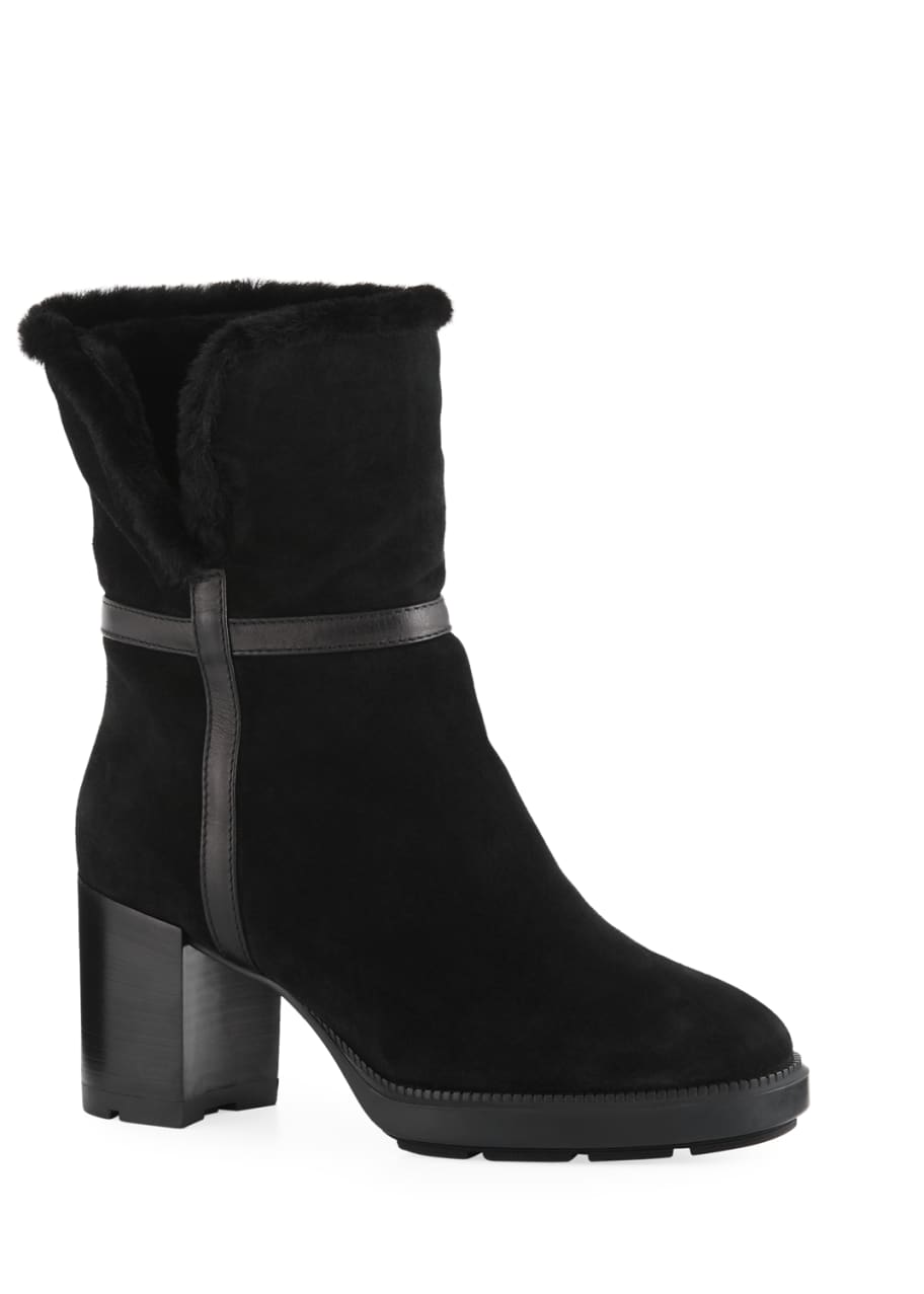 Isolda Suede Tall Booties