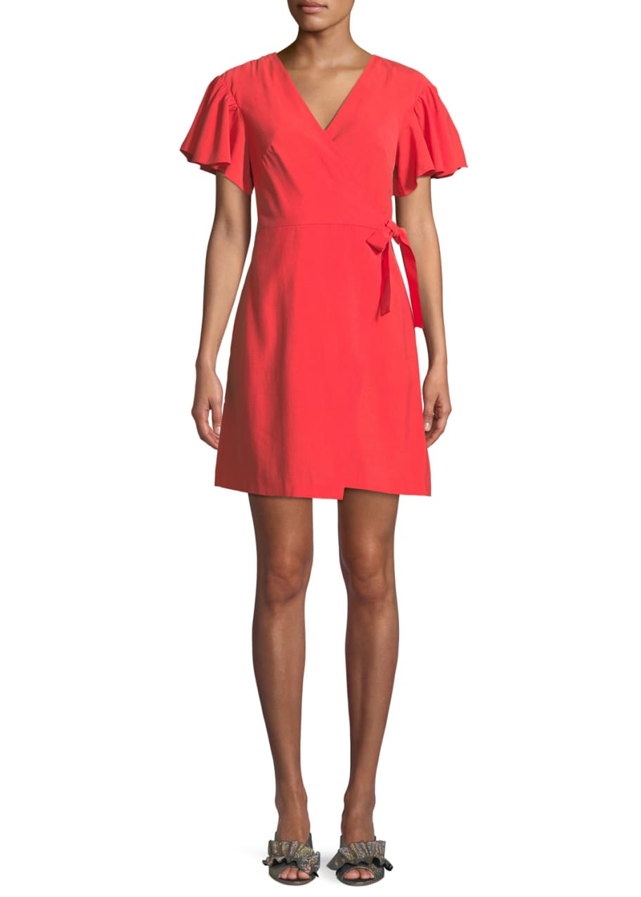 Club monaco wrap dress hotsell