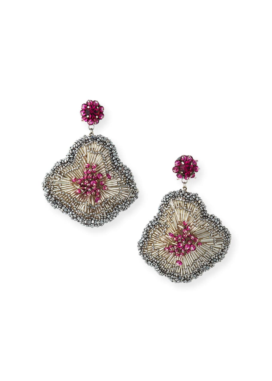 Emilia Beaded Drop Earrings