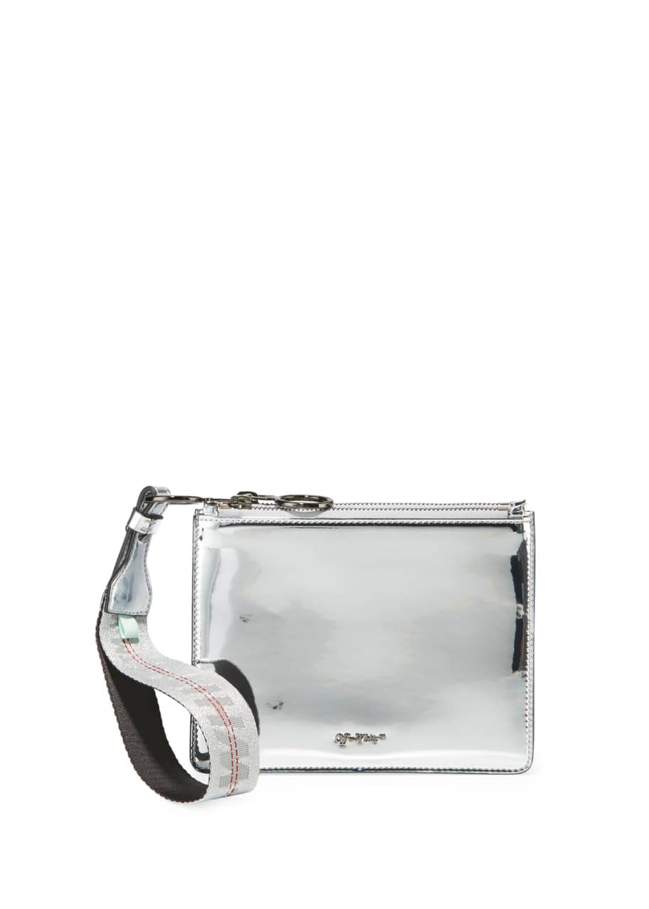 Off white double flat pouch best sale