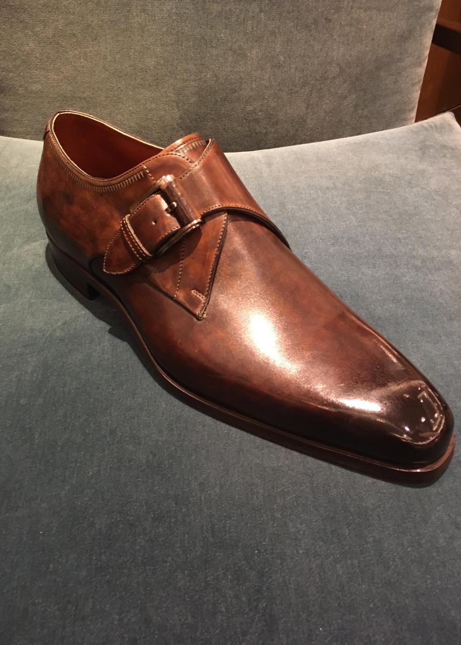 Magnanni Men's One Buckle Slip On - Bergdorf Goodman