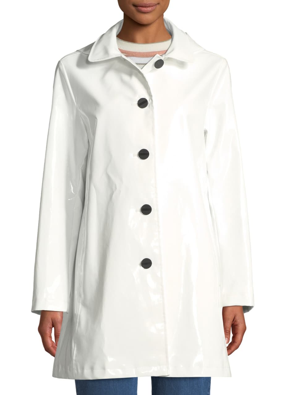 Jane Post Iconic Slicker Rain Coat Bergdorf Goodman