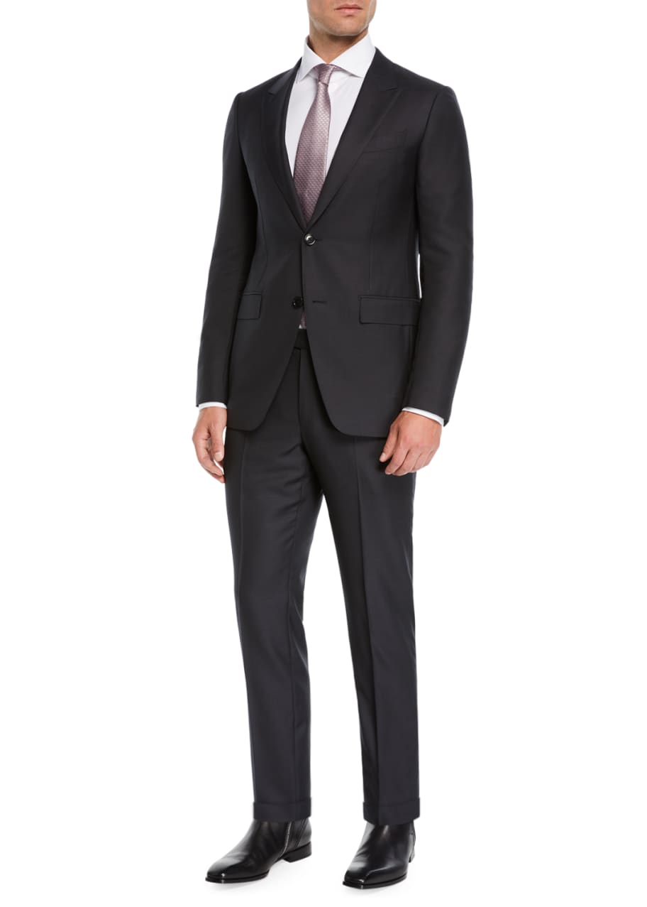 Ermenegildo Zegna Men's Two-Piece Nailhead Suit - Bergdorf Goodman