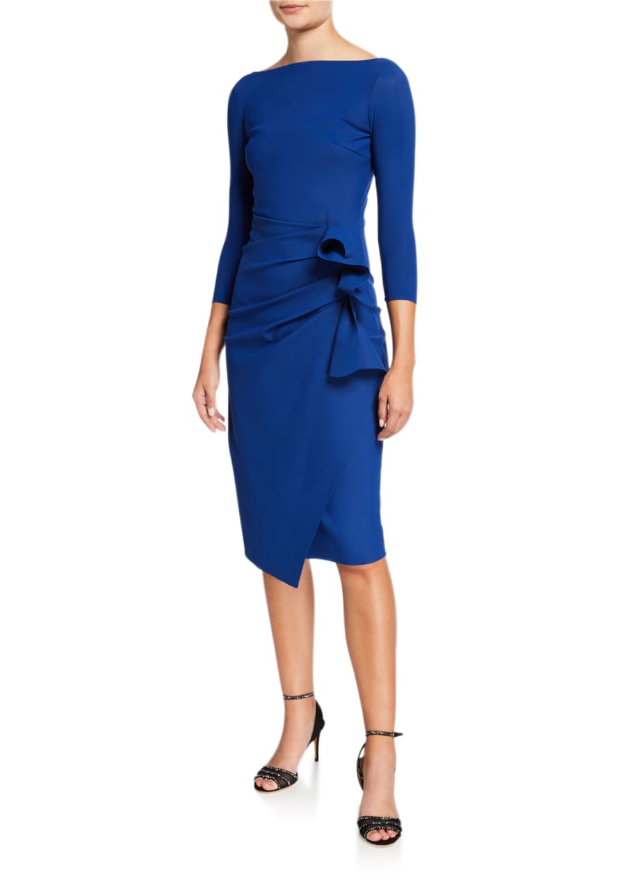 Chiara Boni La Petite Robe Zelma Ruched Body-Con Dress - Bergdorf Goodman