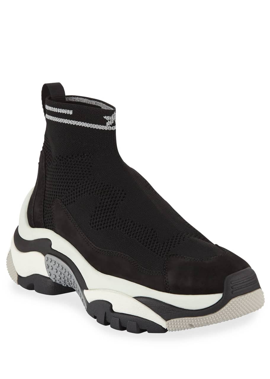 Ash Addict Stretch Sock Sneakers Bergdorf Goodman