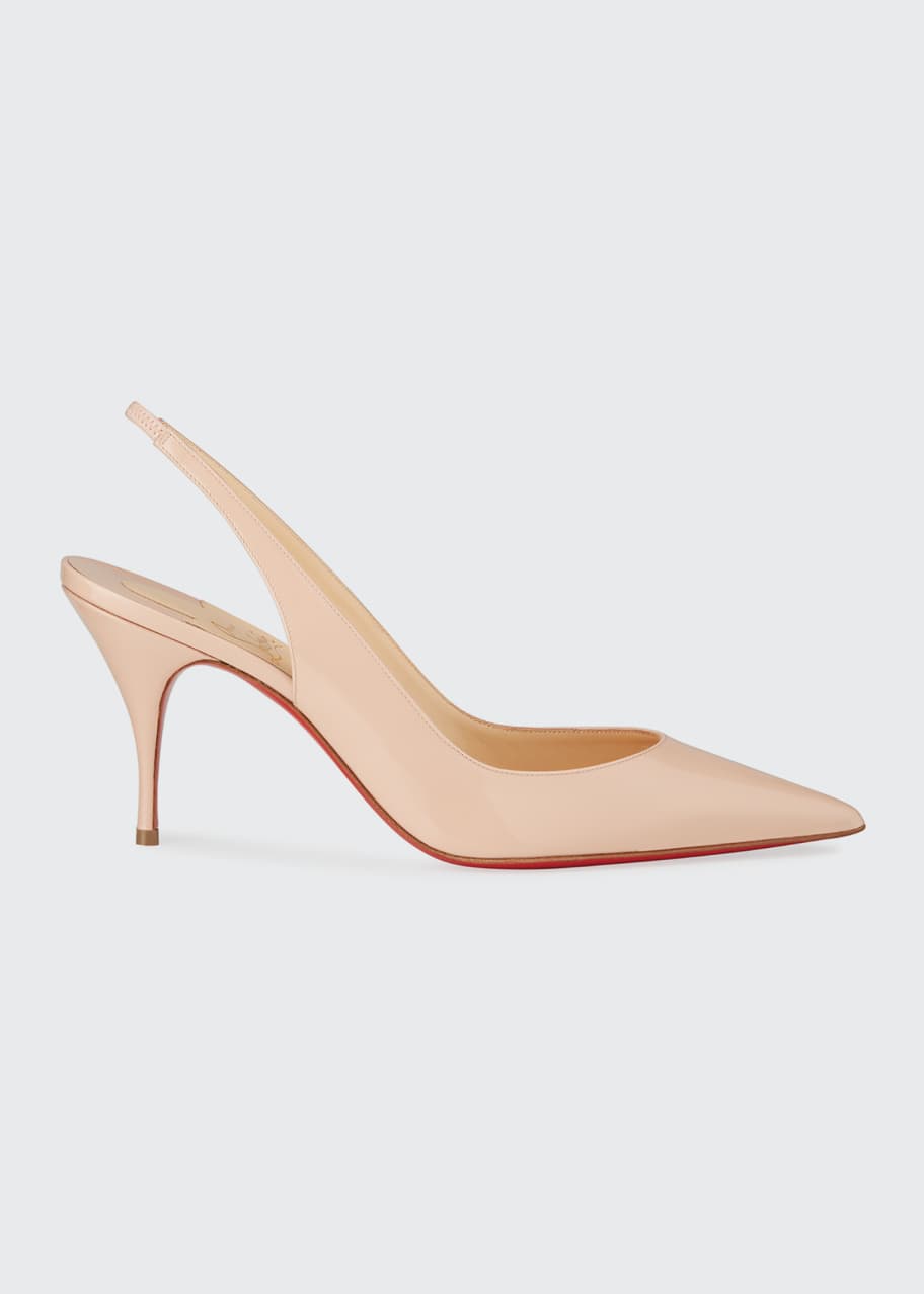Christian Louboutin Clare Slingback Red Sole Pumps Bergdorf Goodman