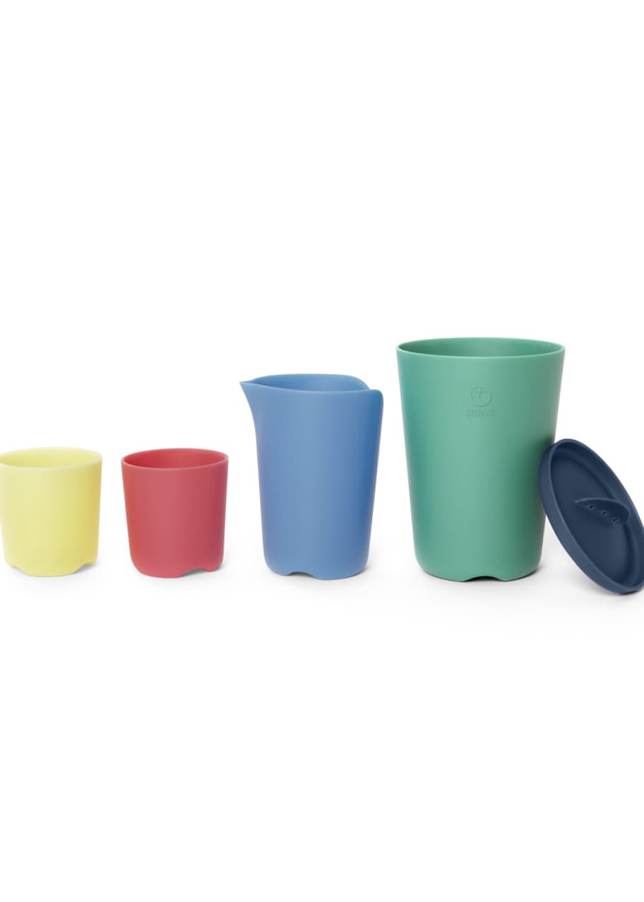 Image 1 of 1: Flexi Bath Toy Multicolored Cups