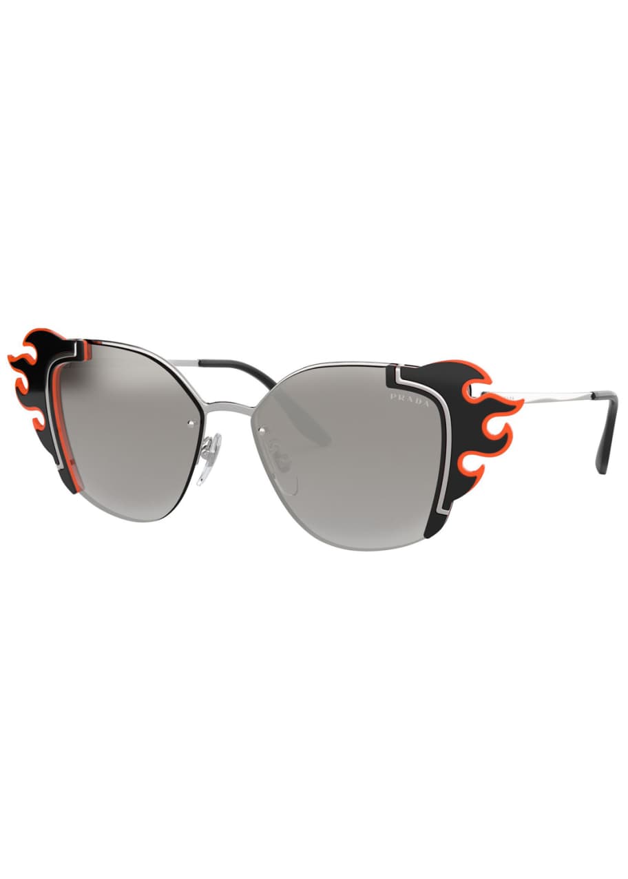 Prada Cat Eye Flame Sunglasses Bergdorf Goodman