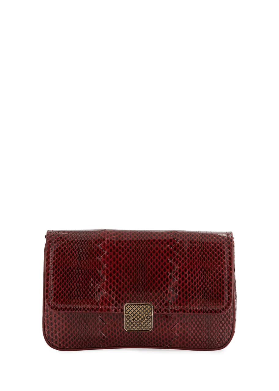 Image 1 of 1: Ayers Snakeskin Wallet on Chain
