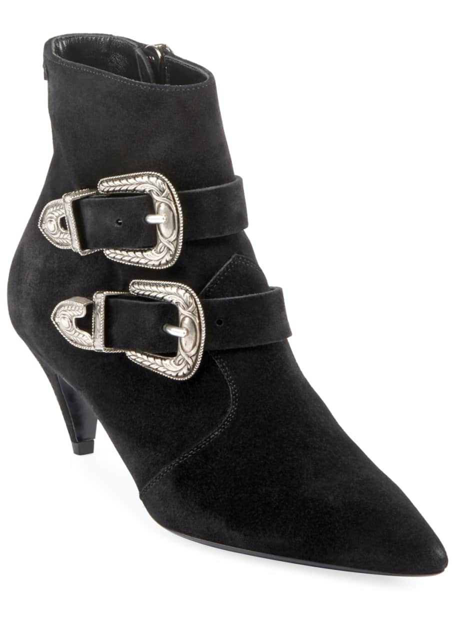Saint laurent charlotte boots new arrivals
