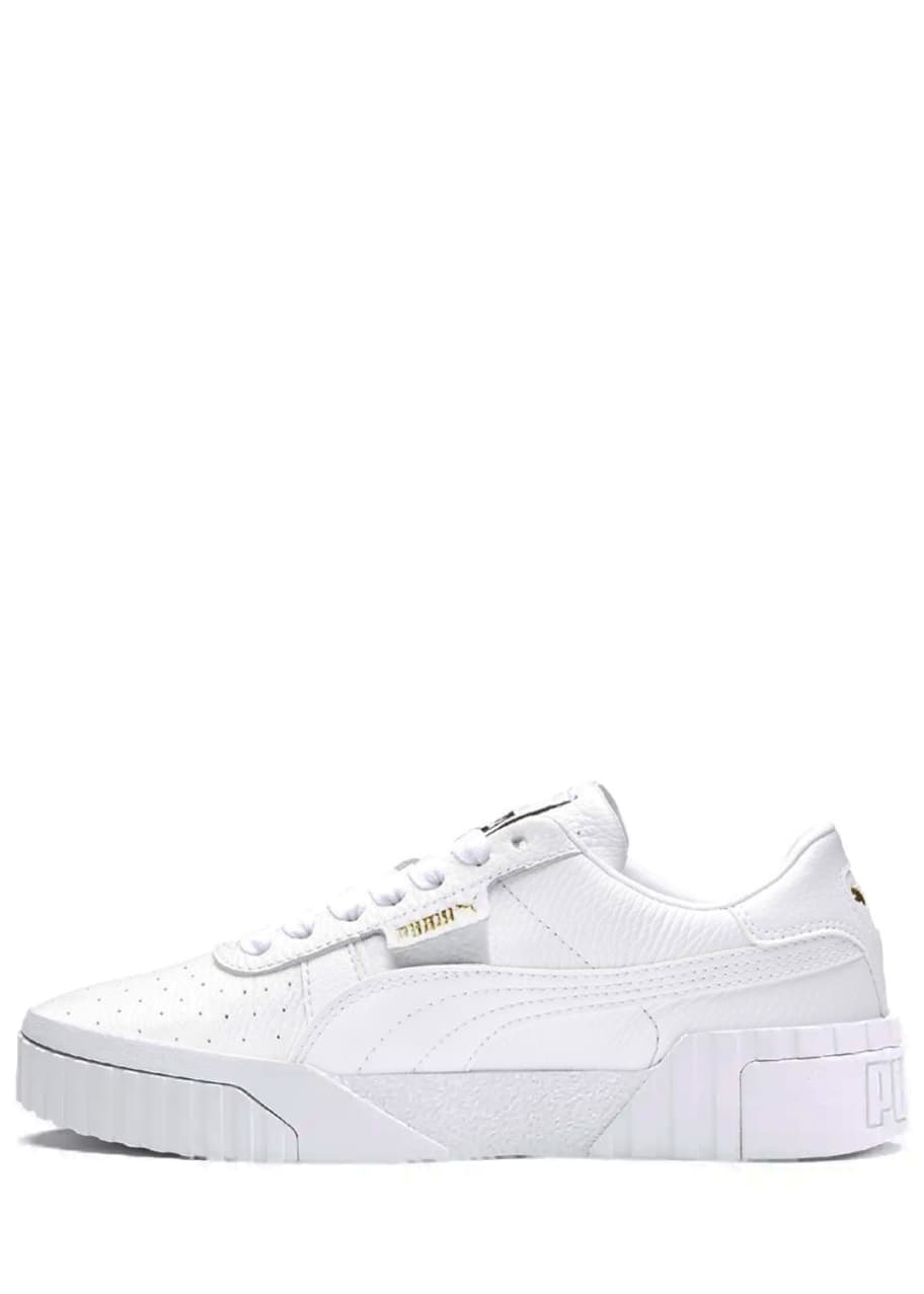Image 1 of 1: Cali Platform Leather Sneakers