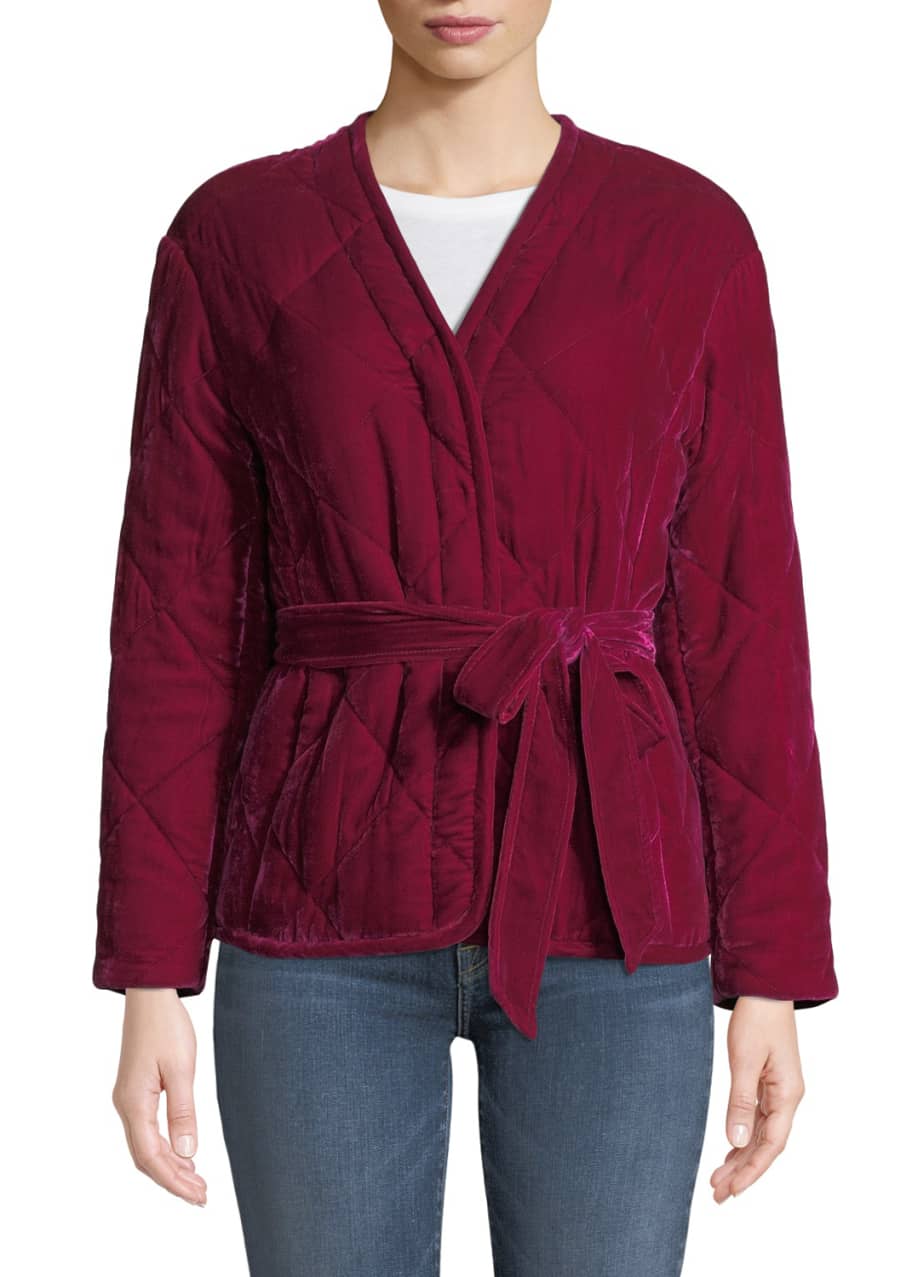 Rebecca taylor velvet jacket hot sale