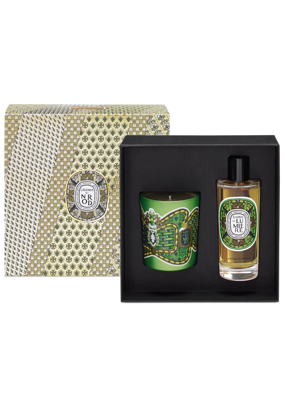 DIPTYQUE Sapin de Lumière Roomspray and Candle Set