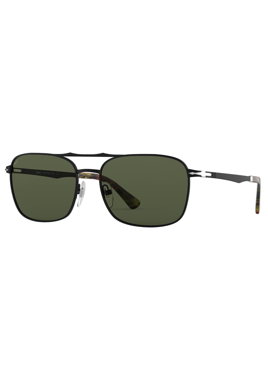 Persol Men's PO2454S Square Metal Sunglasses - Bergdorf Goodman