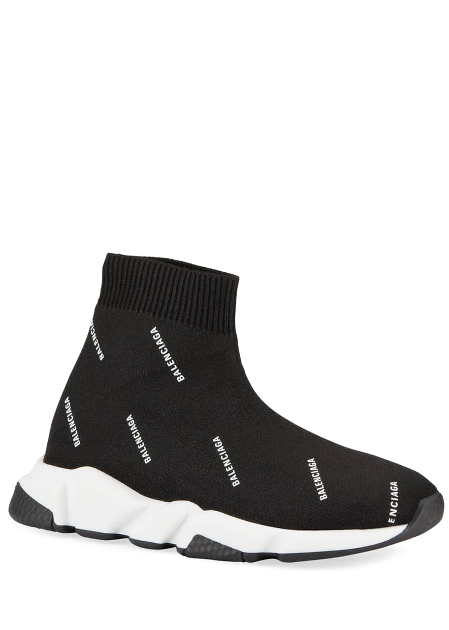 Balenciaga Kids' Tall Speed Knit Sock Sneakers, Toddler/Kids - Bergdorf ...