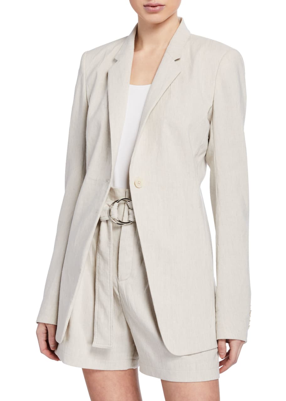 Tahari linen jacket shop