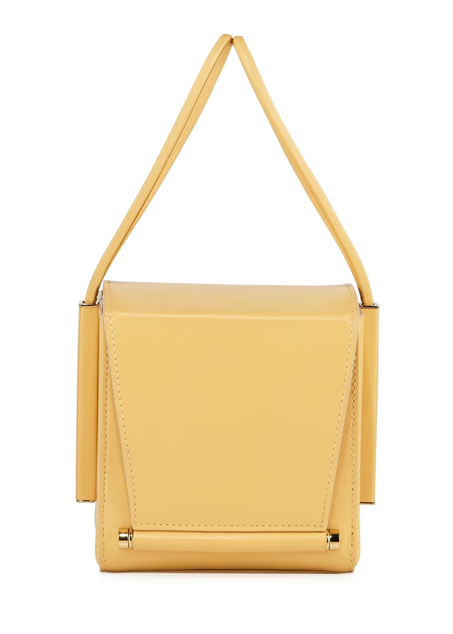 ROKSANDA Smooth Leather Box Bag Yellow Bergdorf Goodman