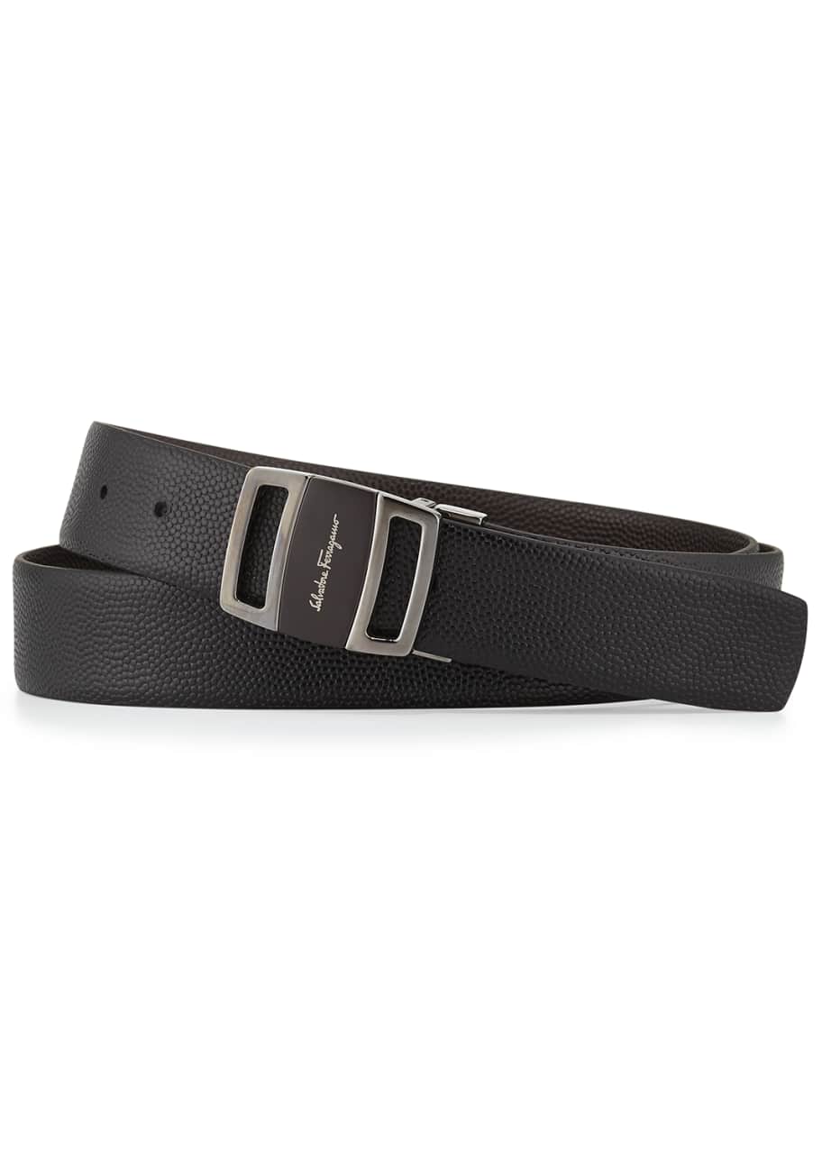 ferragamo belt reversible gold buckle