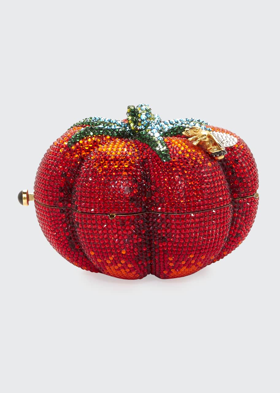 Image 1 of 1: Tomato Heirloom Crystal Clutch Bag