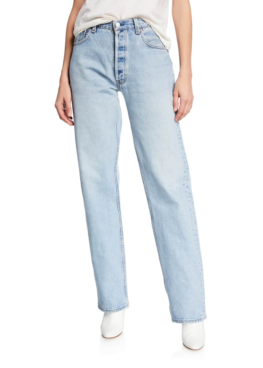 Image 1 of 1: 90s Straight-Leg Jeans
