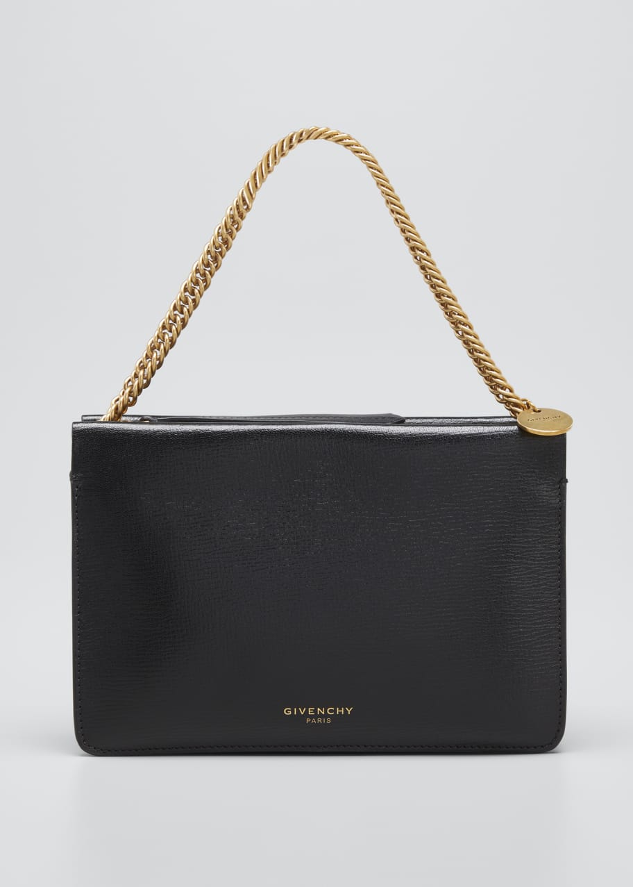 Givenchy triple on sale leather crossbody bag