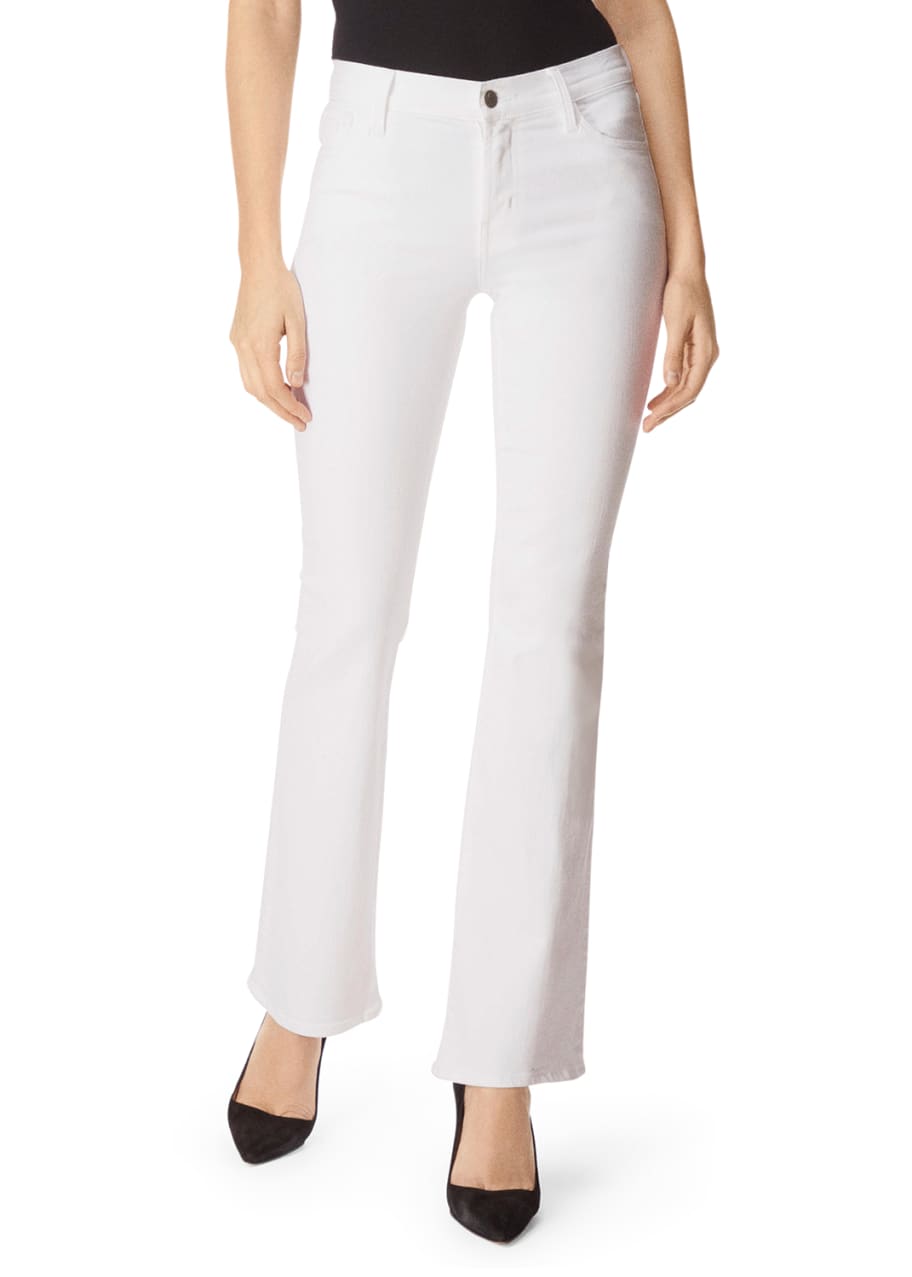 Image 1 of 1: Sallie Mid-Rise Boot-Cut Jeans