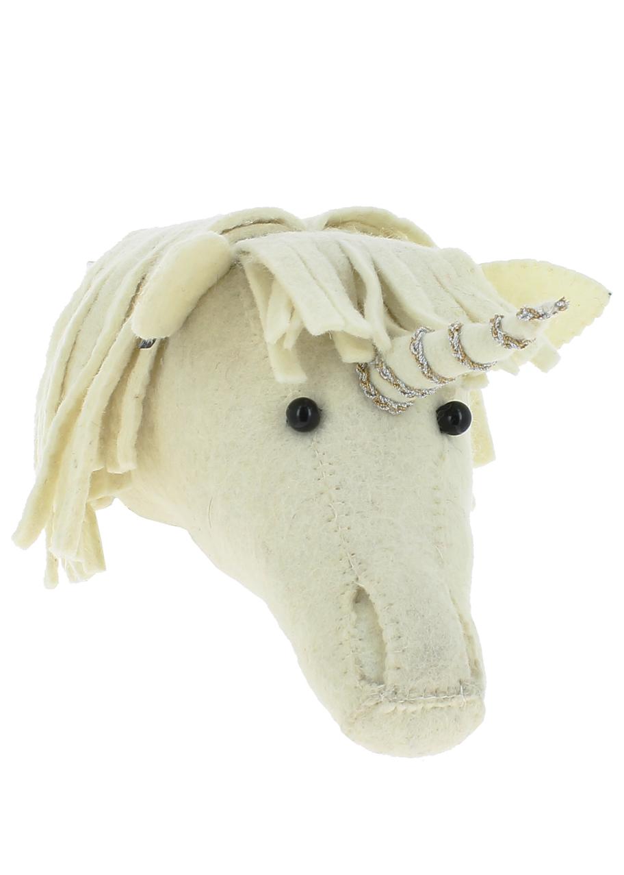 Fiona Walker Designs Kids' Mini Unicorn Head Wall Décor - Bergdorf Goodman