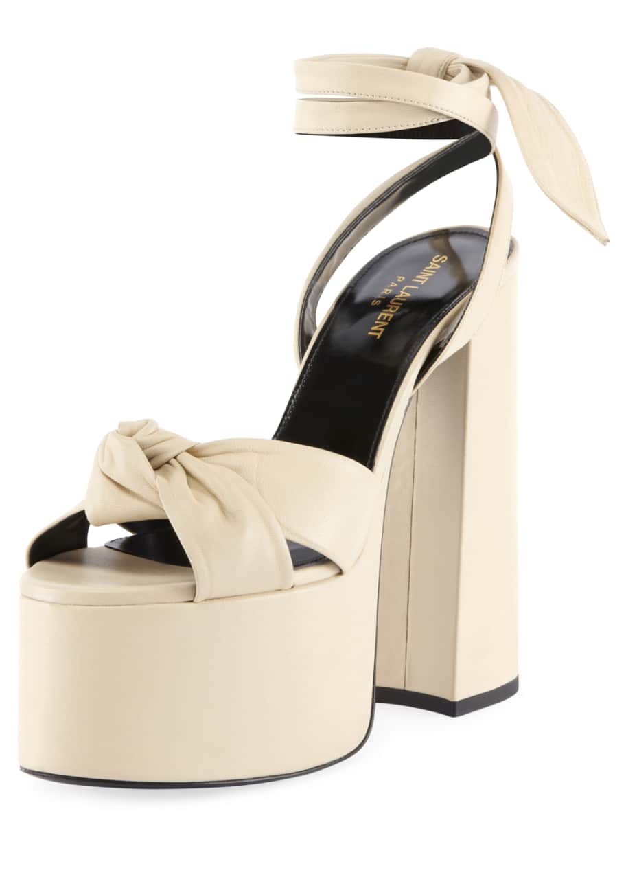 Saint laurent paige sandals best sale