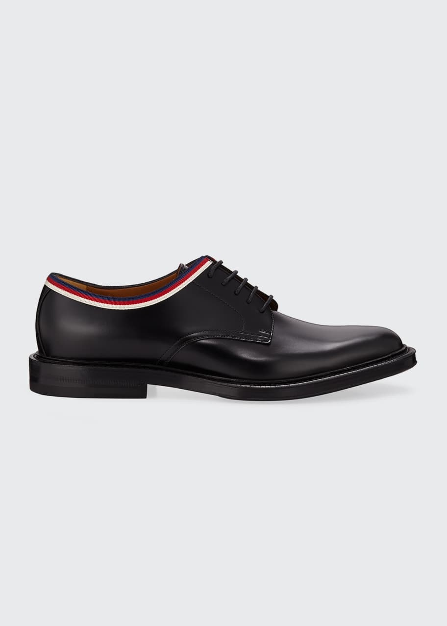 Image 1 of 1: Men's Beyond Leather Lace-Up Shoes