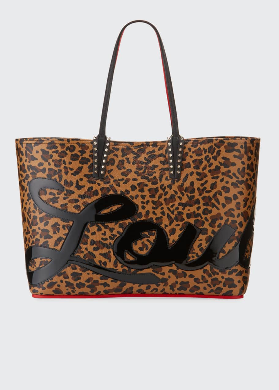 Image 1 of 1: Cabata Logo Calf Empire Tote Bag
