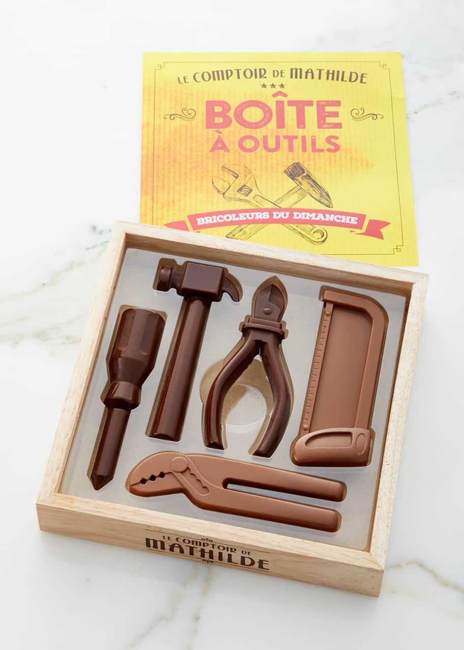 Image 1 of 1: Tools Box Dark & Milk Chocolates