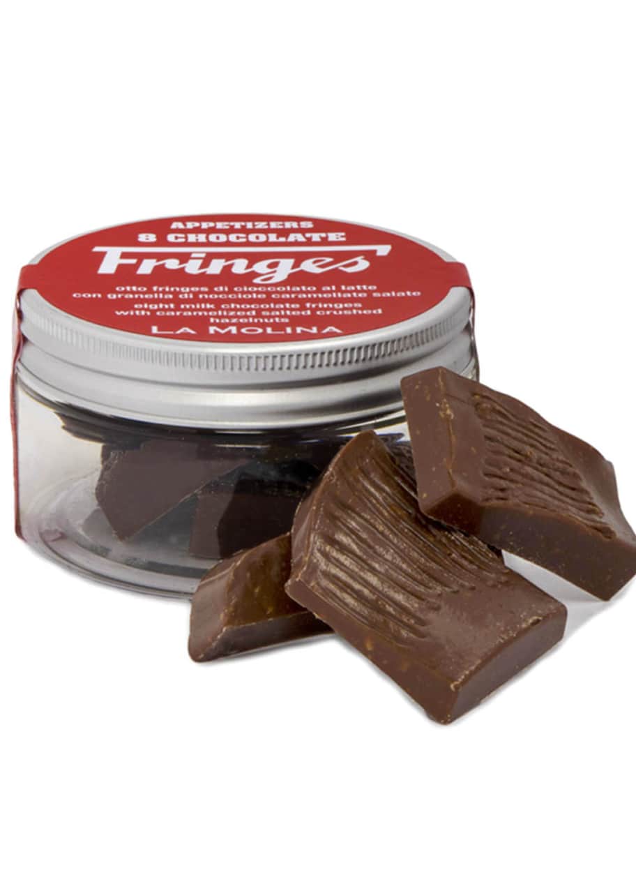 Image 1 of 1: Fringes 8-Piece Milk Chocolate with Hazelnuts & Sea Salt