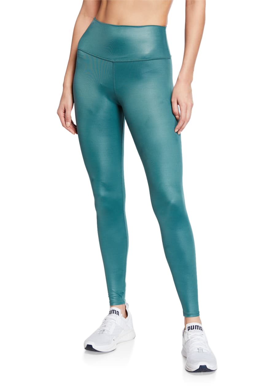 Alo Yoga High Waist Shine Airbrush Active Leggings Bergdorf Goodman