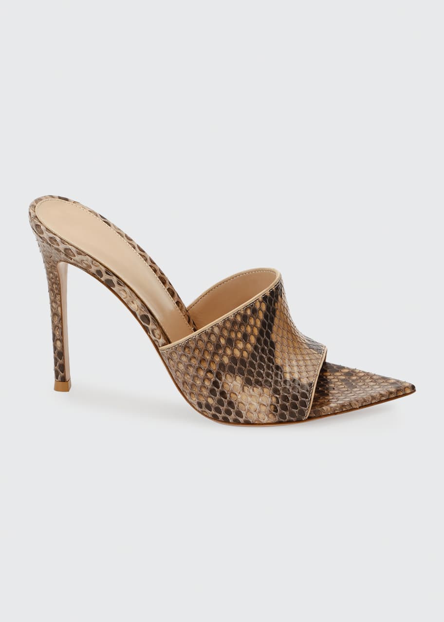 Gianvito rossi python sandals cheap