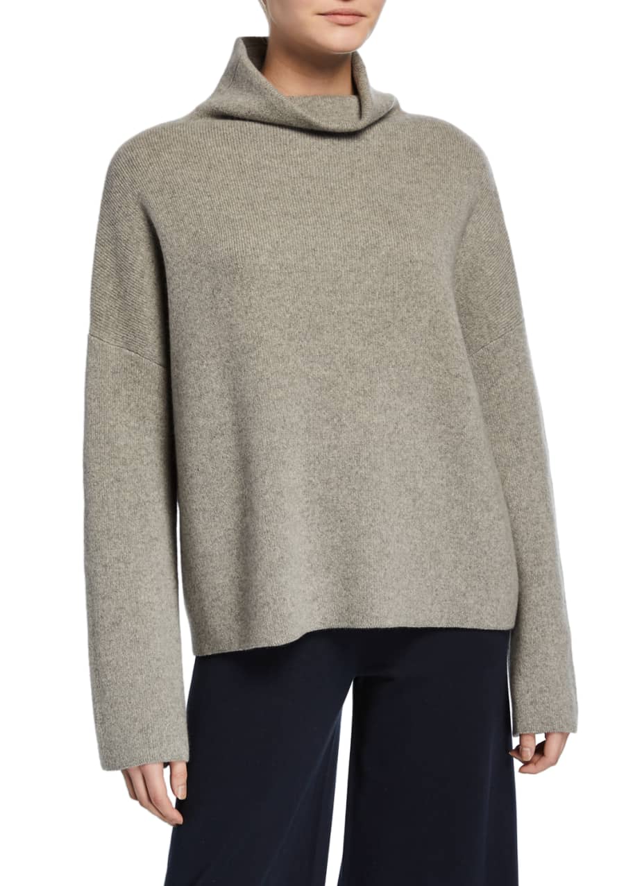 Vince Funnel Neck Wool Cashmere Sweater Bergdorf Goodman