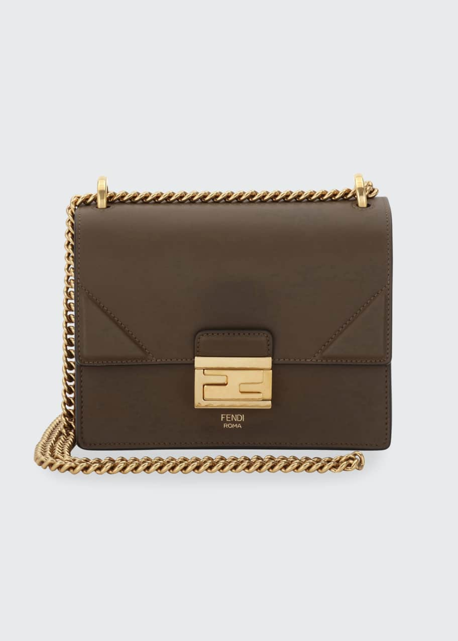 Image 1 of 1: Kan U Small Matte Grace Leather Crossbody Bag