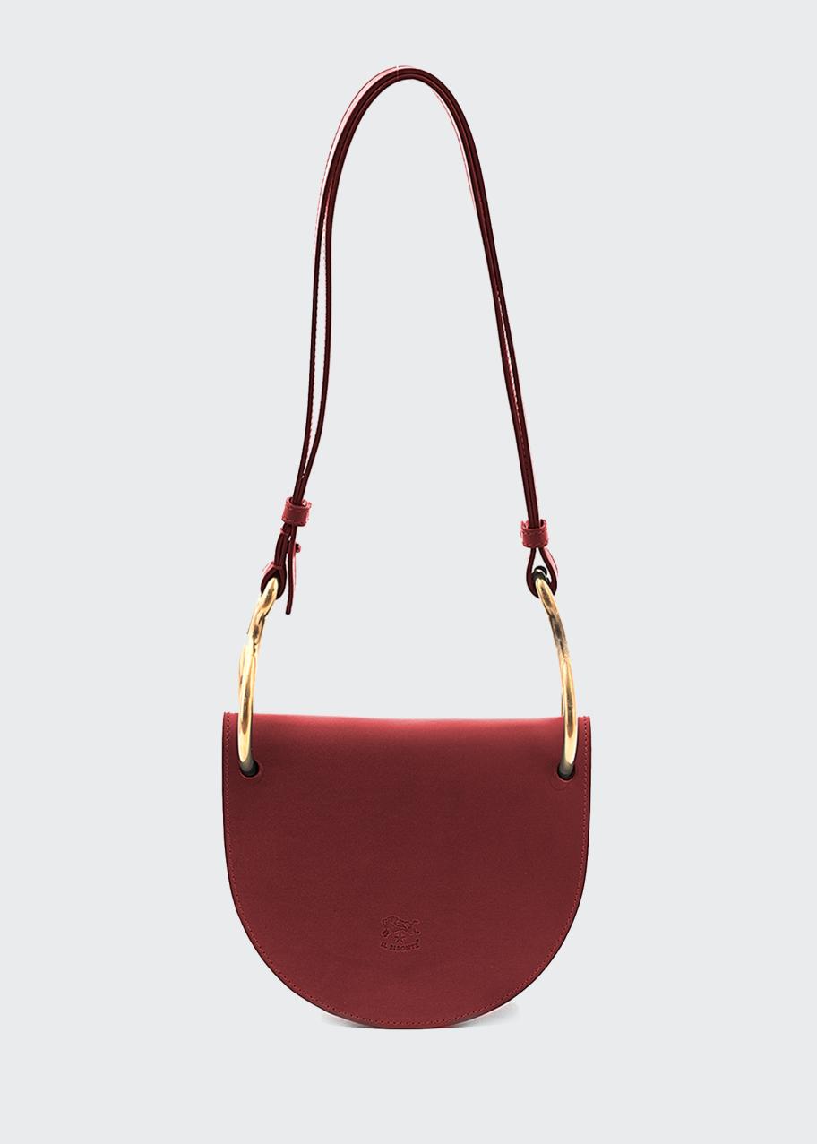 Il Bisonte Consuelo Large Crossbody Bag Chocolate