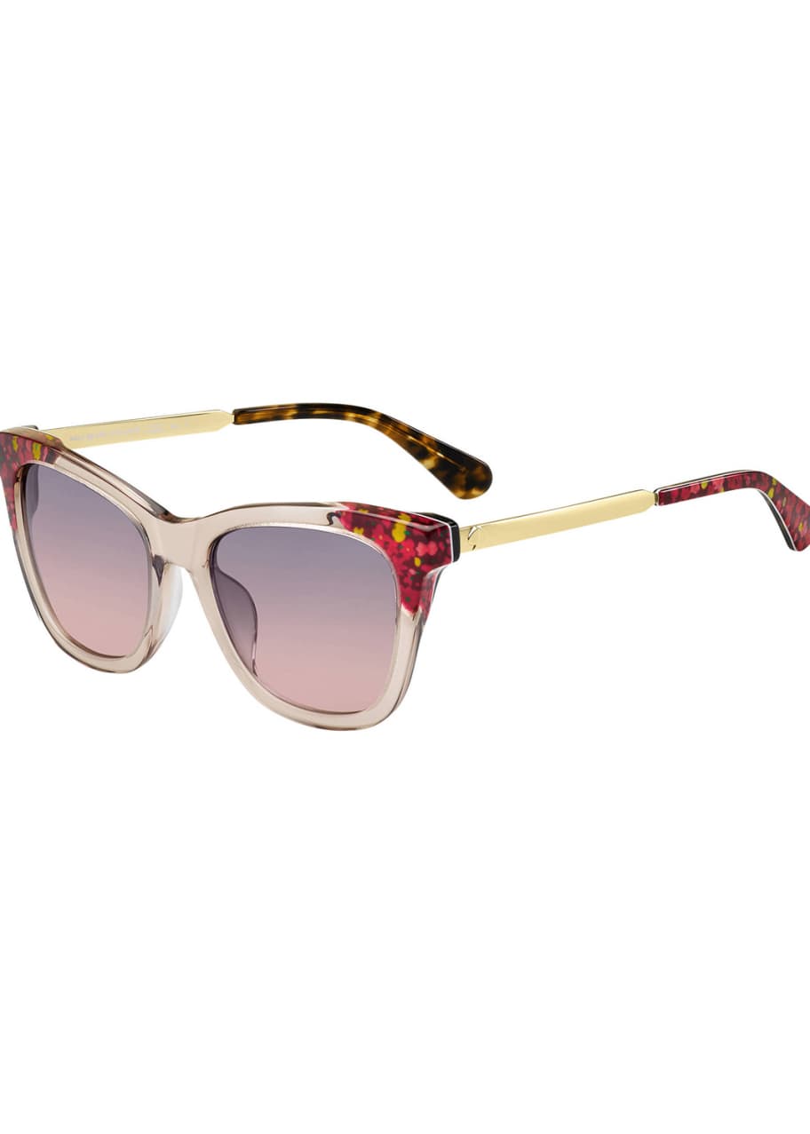 kate spade new york alexane rectangle sunglasses - Bergdorf Goodman