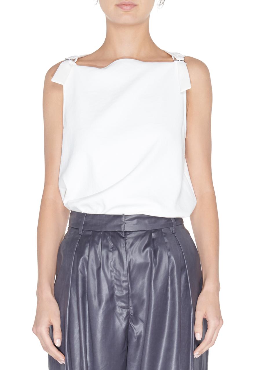 Tibi Sleeveless D-Ring Top - Bergdorf Goodman