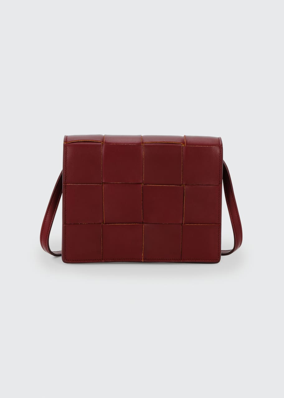 【関税&送料込】Bottega Veneta Cassette Mini Crossbody Bag Bottega Veneta Cassette Mini Lambskin CrossBody Bag