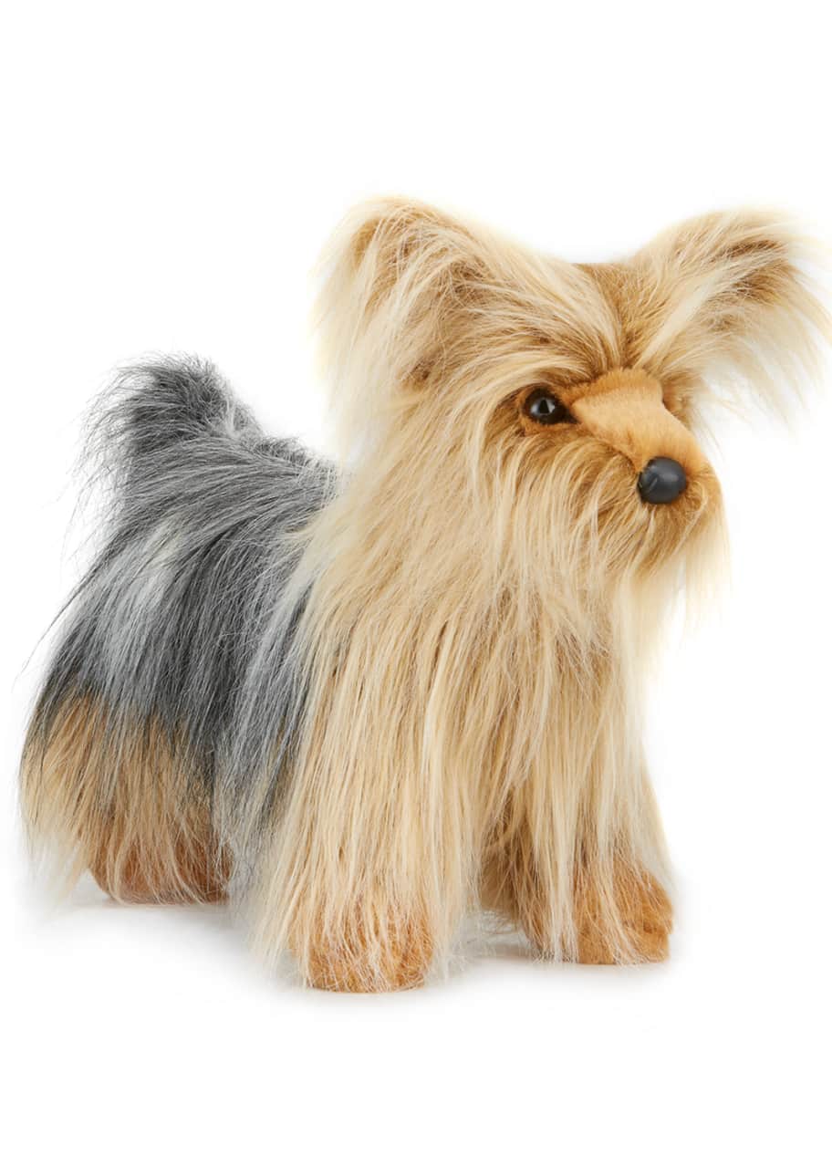 Yorkie stuffed dog best sale