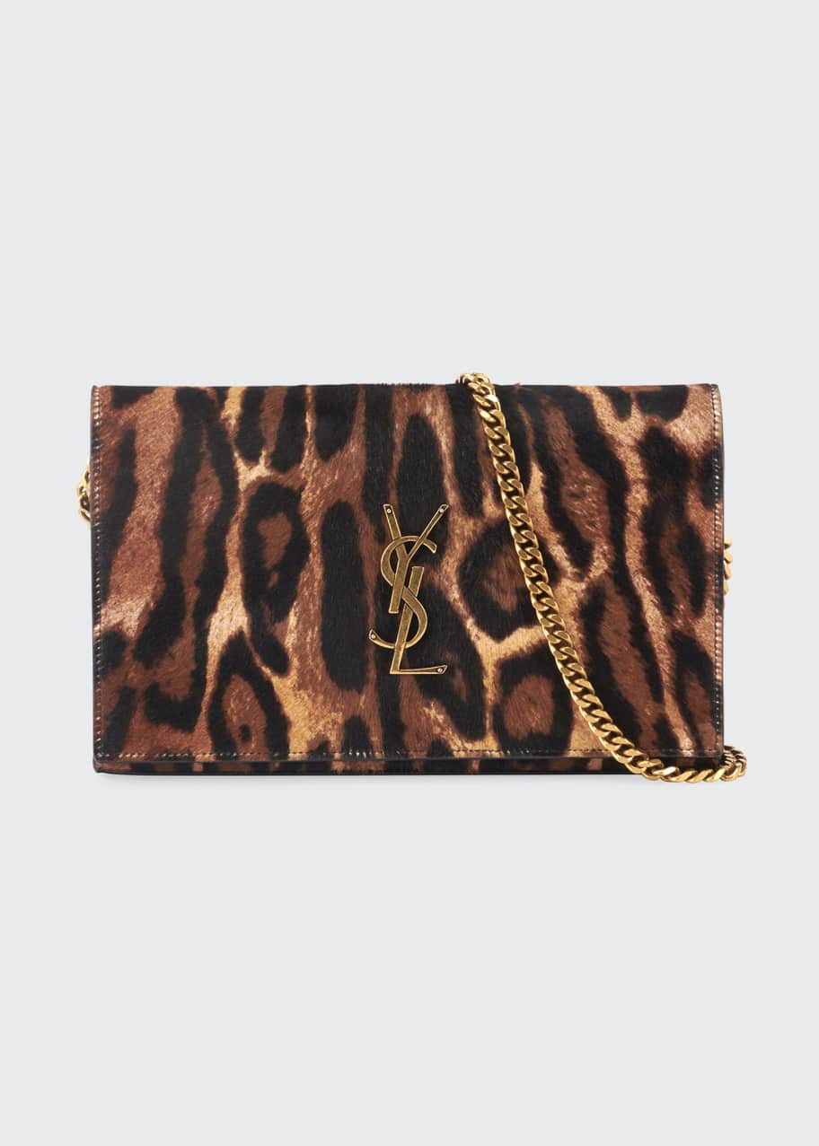 Ysl leopard wallet clearance