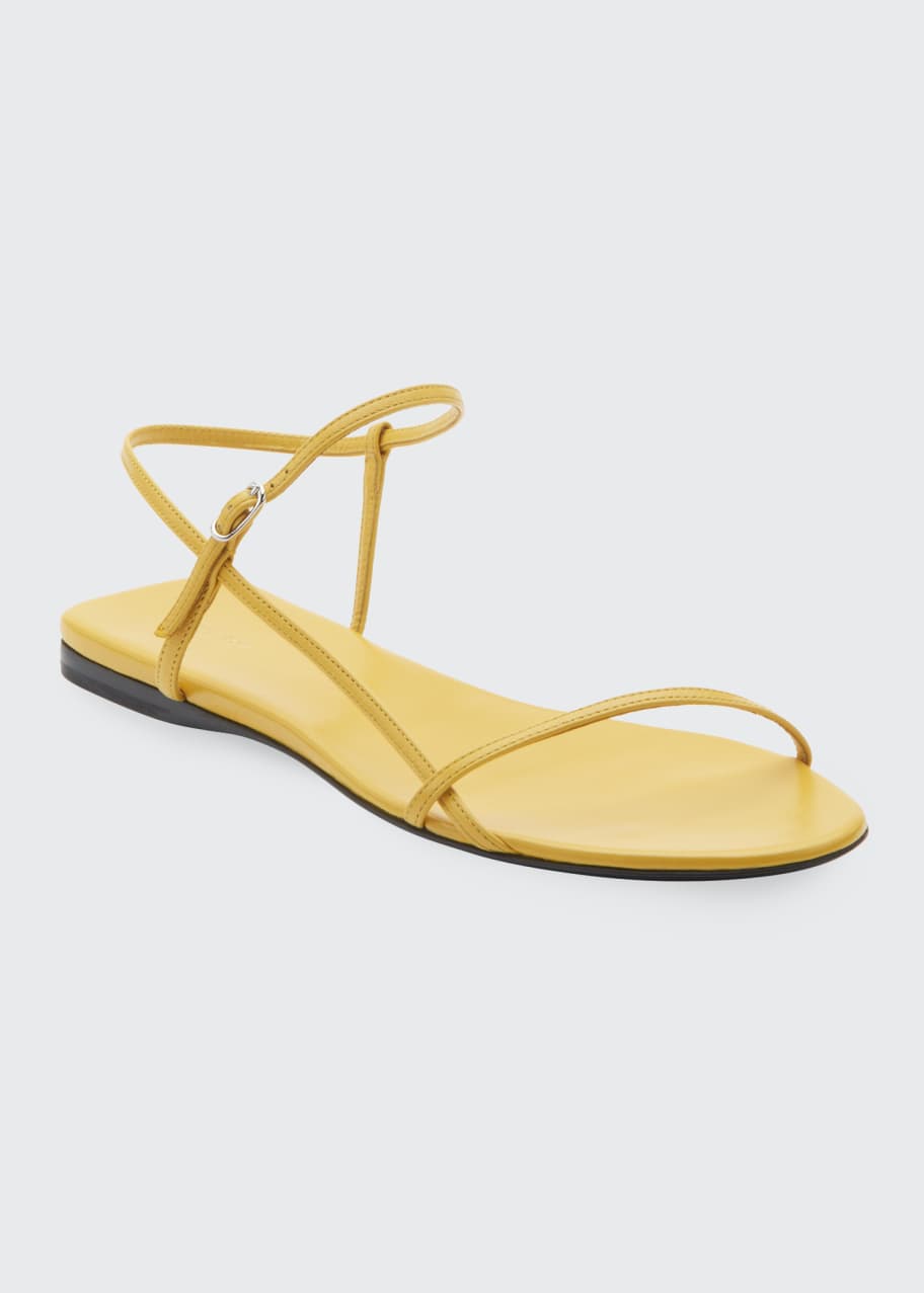 THE ROW Bare Flat Sandal  Strappy sandals flat, Footwear design