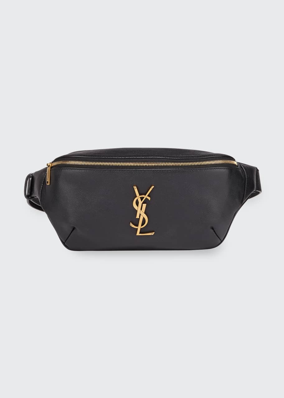 Saint Laurent YSL Monogram Logo Fanny Pack/Belt Bag