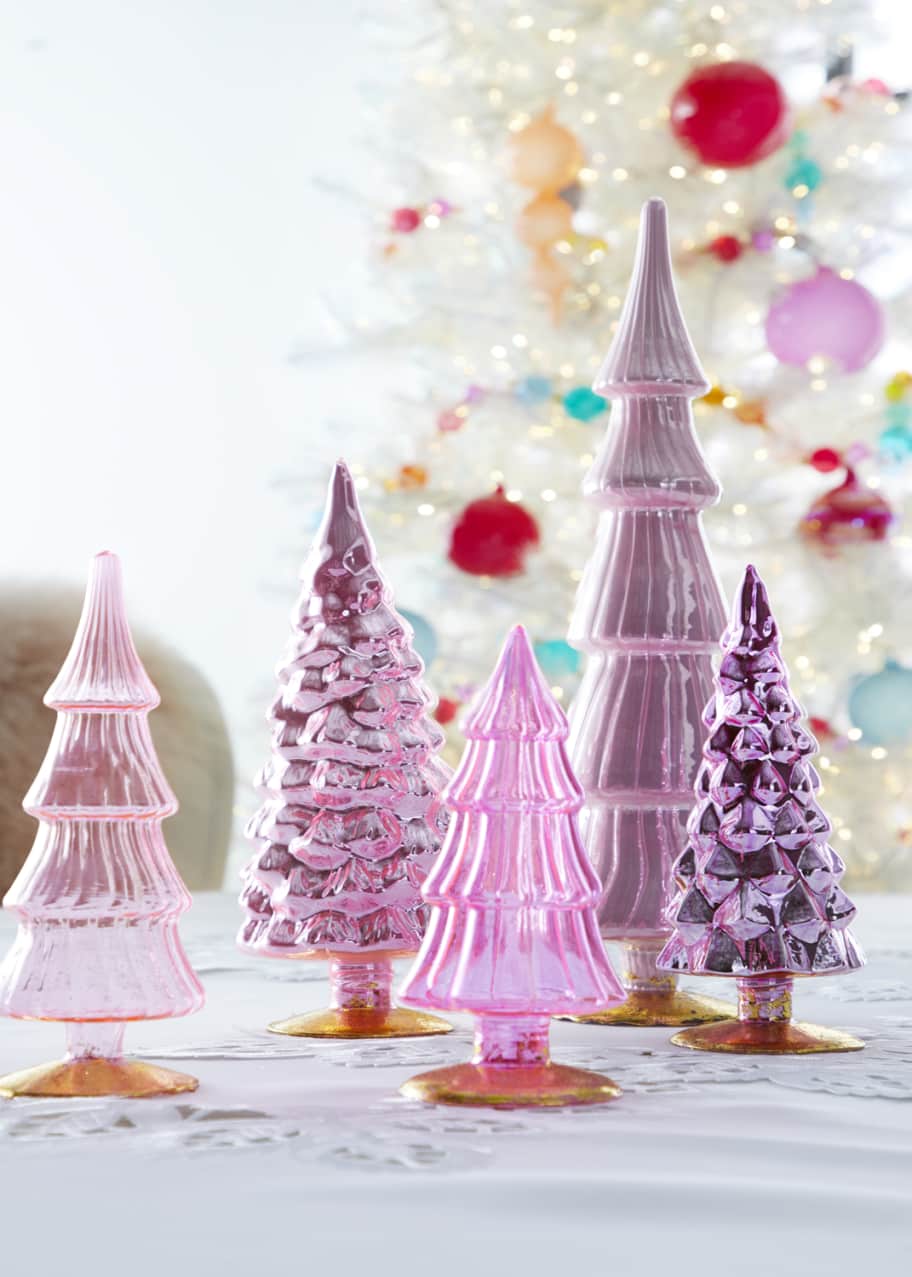 Cody Foster & Co Pink Hue Trees, Set of 5 - Bergdorf Goodman