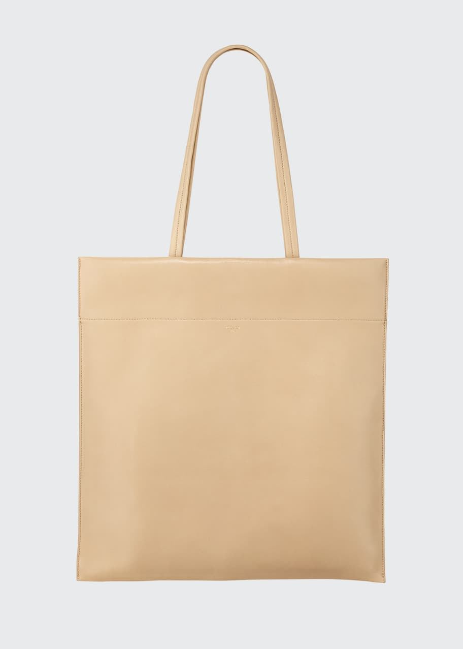 Image 1 of 1: Leather Totem Tote Bag